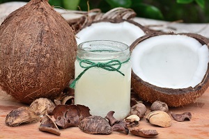 hautpflege mit kokosoel